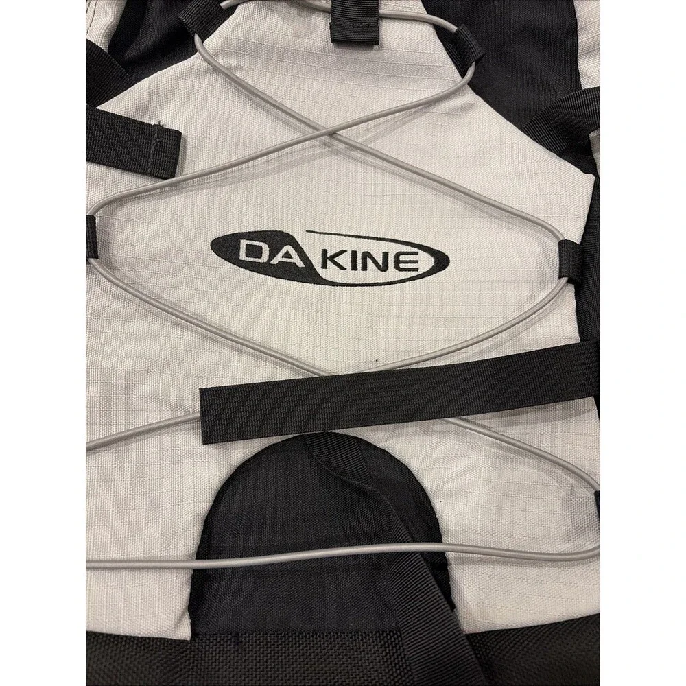 RARE DAKINE HELI PACK SKI SNOWBOARD GREY BLACK BACKPACK RUCK SACK HIKING